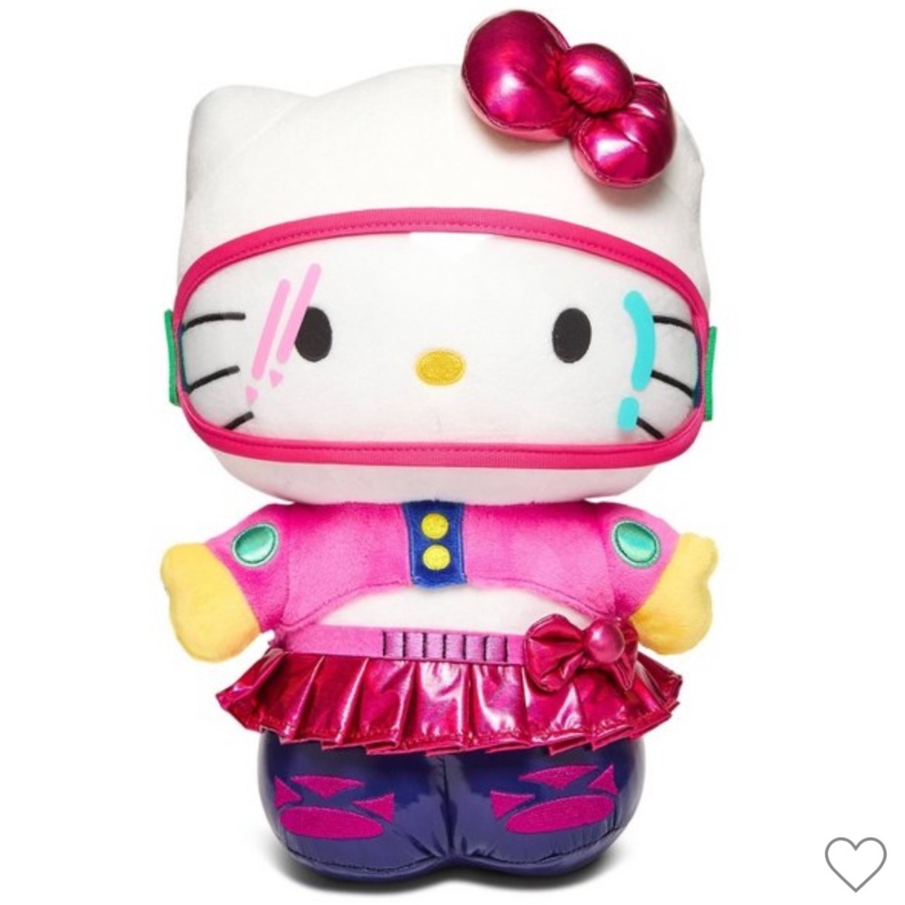 Kidrobot Sanrio 13" Hello Kitty Arcade Girl Plush Toy